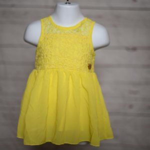Juicy Couture 12M Girls Dress Yellow